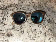 LE SPECS SUNGLASSES Women  s Bandwagon Matte Stone / Copper Mirror