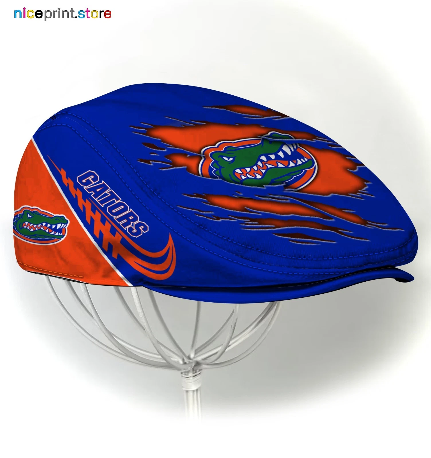Florida Gators Jeff Cap,Golf Cap Driving Cap Newsboy Cap