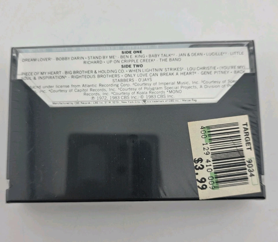 Dick Clark- Rock Roll Remember Vol 3 Cassette - Sealed - - Image 2 of 3