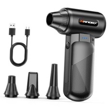 X213 Compressed Air Duster 130000RPM - 3-Speed Adjustable - Electric - Mini Air