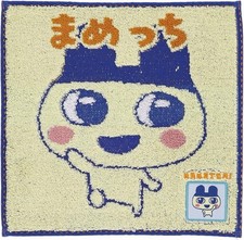 Tamagotchi Mametchi Hand Towel 25 25cm Organic Cotton Bandai Japan