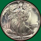 1941 Walking Liberty Half Dollar Gem Brilliant Uncirculated BU Coin #43120