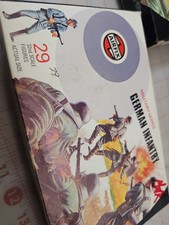 Vintage Airfix 1/32 German Infantry 29 Figures Set 51451-2 Original Box