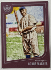 2021 Diamond Kings Baseball Honus Wagner Plumb FOTL SSP Frame Border #27