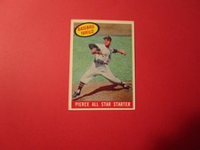 1959   TOPPS#466   PIERCE ALL STAR  STARTER    EX/EXMT