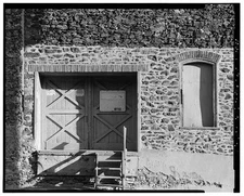 3. Building 10 west elevation detail, loading dock and window bay and change in