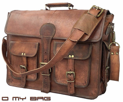 Bag Leather Men S Shoulder Messenger Laptop Travel Satchel Handbag Briefcase New
