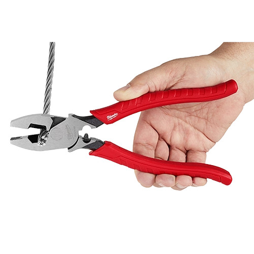 Milwaukee 48-22-6100 9" Comfort Grip High Leverage Lineman's Pliers with Crimper - Afbeelding 5 van 6