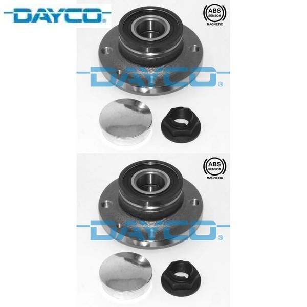 2X Radlagersatz Dayco KWD1067 2 Radlager Satz Links Rechts Hinterachse FüR Opel-image