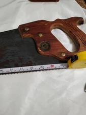 Exc. DISSTON 220-SS Teflon Coated 10 PT  Crosscut Carpenters Hand Saw Porter USA