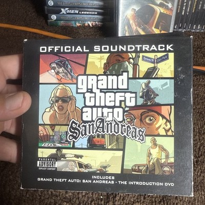 Grand Theft Auto: San Andreas Official Soundtrack 3-Disc Set 2 CDs GTA Intro DVD