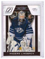 Anders Lindback 2010-11 Panini Zenith Rookie Parallel Card #200 /199