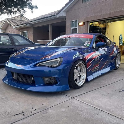 KBD Scion FRS / Subaru BRZ / Stream Style 4 Piece Polyurethane Full Body Kit fo