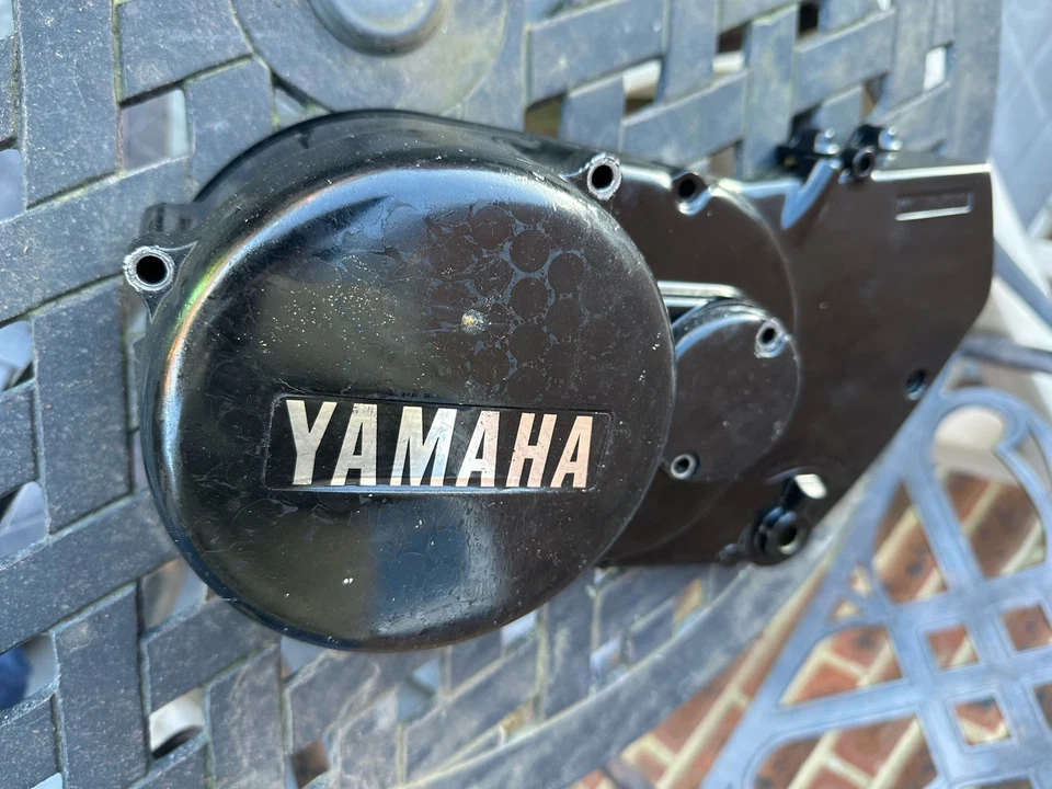 Cubierta del motor lado izquierdo para motocicleta Yamaha RD250 RD400 1976-On Foto 2 de 4