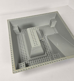 LEGO Baseplate Raised (2552px3) From 6276 Eldorado Fortress & 6277 Imperial Post