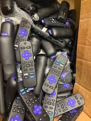 Used, defective, non working, AS-IS Random Roku remotes choose Bulk Lot QTY