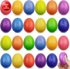24 Pack Easter Eggs Colorful Slow Rising Squishy Toys for Kids Girls Boys Easter