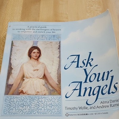 Ask Your Angels by Alma Daniel, Timothy Wyllie, Andrew Ramer Paperback Spiritua 