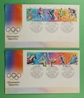 DR WHO 2000 AUSTRALIA 2 FDC OLYMPICS SPORTS COMBO R67293