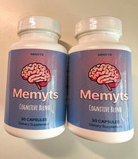 Memyts Cognitive Blend Cognitive Health Dietary Supplement Capsules 30 Count (2)