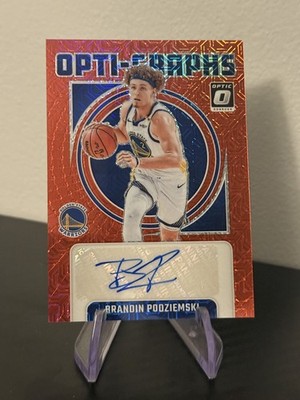 2024-25 Panini Donruss Optic - Opti-Graphs Brandin Podziemski #OG-POD  Auto