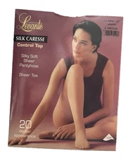 Levante Silk Caresse Control Top Pantyhose-color: Londra (Med Gray) NEW