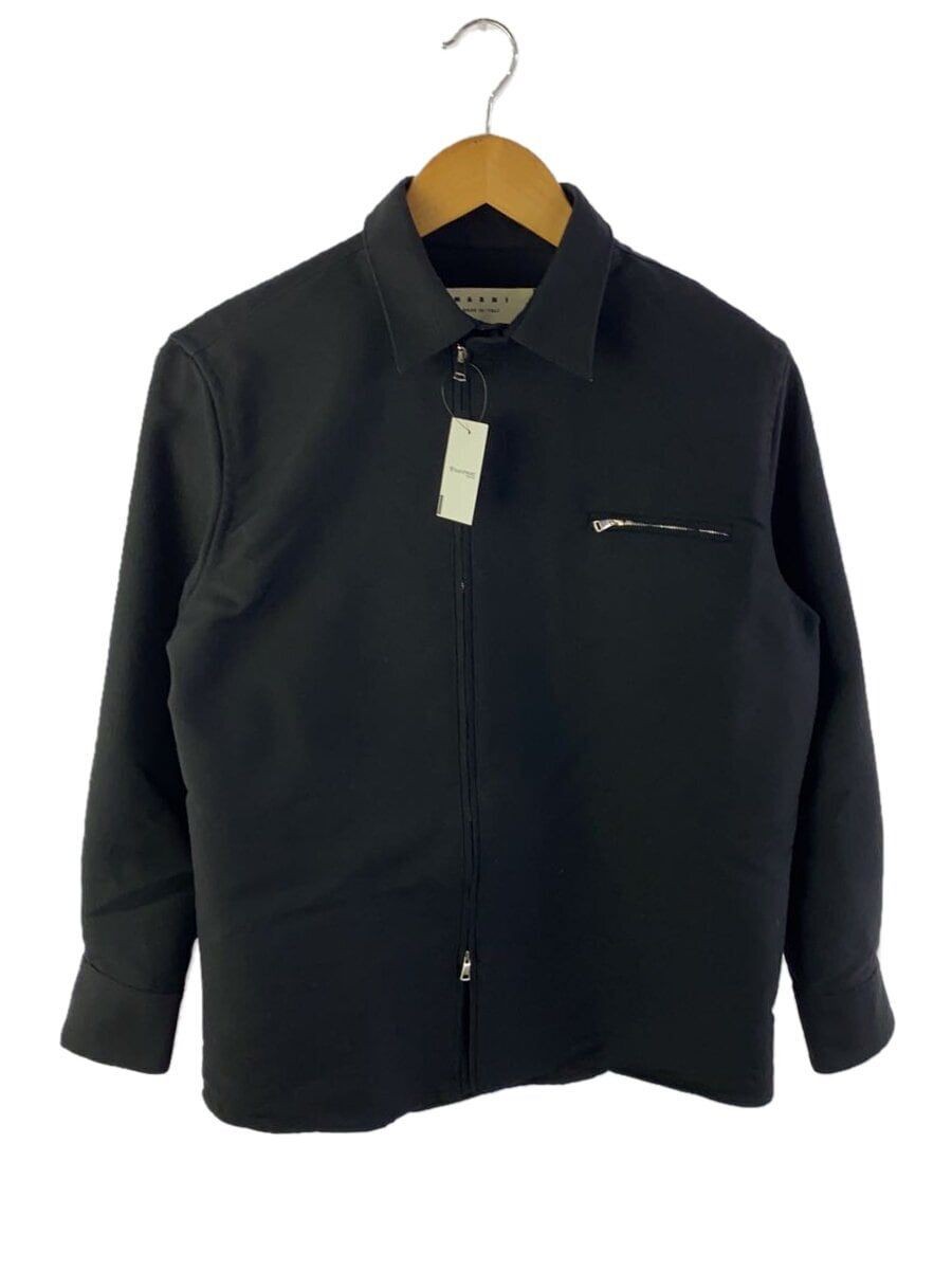 MARNI altra giacca lana BLK tinta unita usata