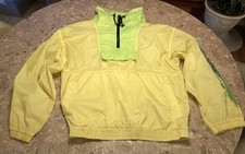 Vintage 90s OP Ocean Pacific Opac Neon Colorblock Windbreaker Jacket Sz Large