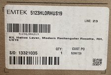 Emtek 5123HLORHUS19 Keyed Helios Lever w/ Rec...