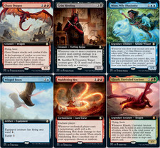 Choose your BORDERLESS / Extended ~ Commander: Adventures in Forgotten Realms