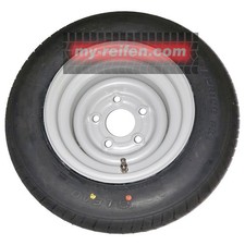 1 x Ersatz Anhänger Komplett Rad 195 / 55 R 10 C 98N Felge 5 Loch x 112 ET-4 NEU