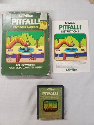 Pitfall (Atari 2600) Complete In Box CIB Tested (D010)