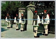 D321888 Greece. Athens. Evzons or Body Guards. Postcard