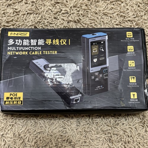 FNIRSI LPM-10A Ethernet Network Cable Tester for CAT5/6 RJ11 RJ45