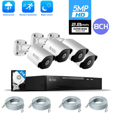 #ad #ad Nature#x27;s Generator Powerhouse 4 Camera System POE NVR 5MP 2TB NGPHSCS $189.95