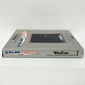 Polar Rescue (Vectrex, 1983) Complete In Box w/ Overlay, Manual, Tray