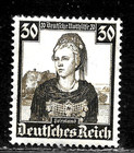 HICK GIRL-MINT  GERMAN  SEMI-POSTAL  SC#B77   FRIESLAND  COSTUMES       X4456 — photo 1