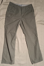 Columbia Womens Beige Chino Pants Size 8 Outdoor Hiking Zip Comfort Gorpcore