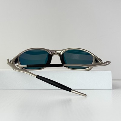 Oakley Juliet X-Metal Sunglasses Silver Frame Fire Iridium Lens | eBay