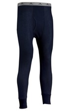 Indera Traditional Long Johns - Thermal Pants - Navy - Men Size M
