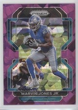 2021 Panini Prizm Purple Ice Prizm 28/225 Marvin Jones Jr #12 0l1