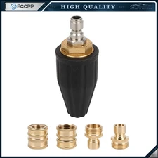 4.0GPM High Pressure Washer Rotating Turbo Nozzle Spray Tip 4000PSI 1/4" Quick