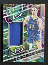 Brandin Podziemski 2023-24 Spectra Next Era Jersey Celestial RC /99 #NEX-BPZ