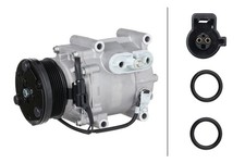 HELLA Kompressor Klimaanlage Klimakompressor für Ford Fiesta V 1.25 16V 1.4 1.3
