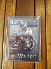 1997 SP Authentic Future Watch Warrick Dunn #10 Rookie RC