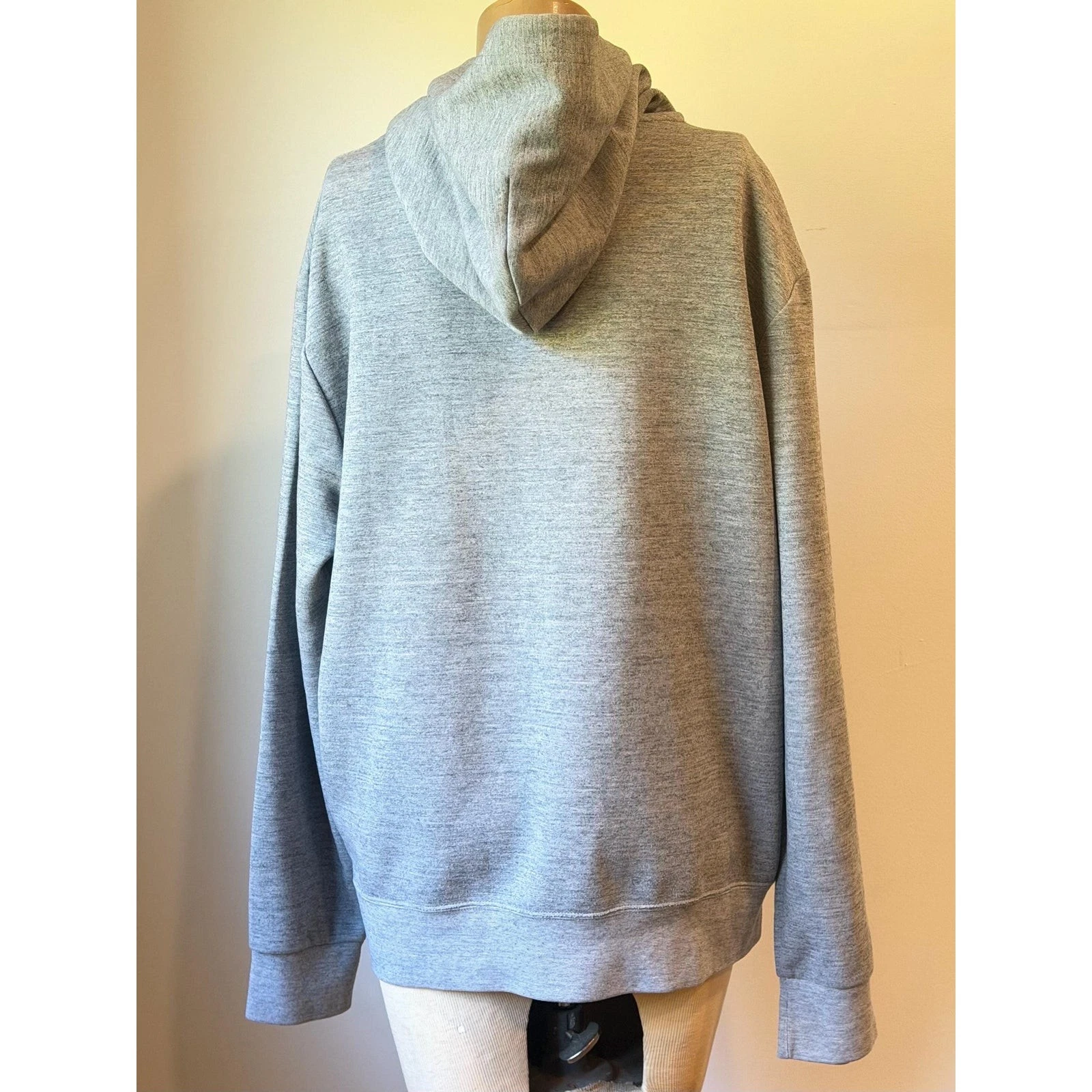 Polo Ralph Lauren Gray| Heather Hoodie | Vintage Style Pullover Sweatshirt| Men image 6