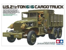TAMIYA 35218 MAQUETTE U.S. 2 1/2-TON 6x6 CARGO TRUCK 1/35