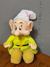 Disney's Snow White And The Seven Dwarfs Dopey Bean Bag Plush 8"