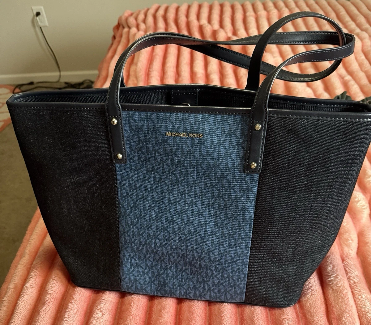 Michael Kors Denim Exterior Large Bags & Handbags for Women for