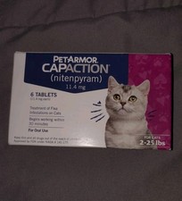 Pet Armor Capaction Treatment And prevention for Cats Nitenprym 